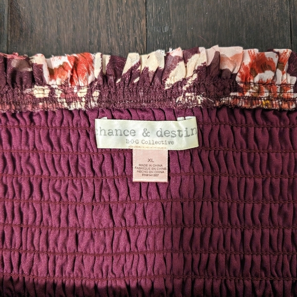 2/$40 ✨Floral Peplum Blouse - Picture 5 of 5